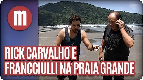 Mulheres - Rick Carvalho e Alexandre Franciulli na Praia Grande (12/02/2016)